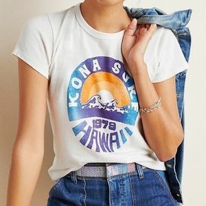 Anthropologie Kona surf tee shirt